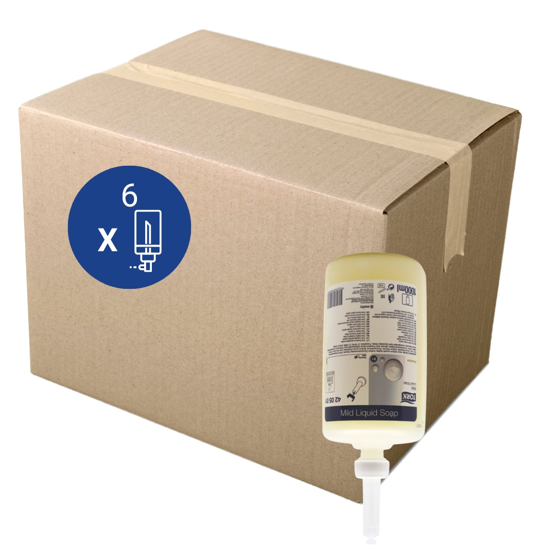 Tork Mild Liquid Soap S1 1L Carton 6