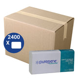 Puregiene Ultraslim Interleaved Hand Towel Superior — side view