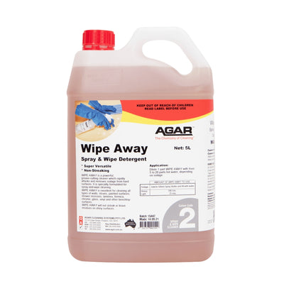 Agar Wipe Away Spray and Wipe Detergent — 5L
