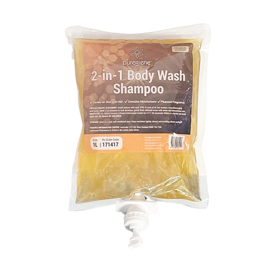 Puregiene Bodywash/Shampoo Refill 1L Carton 8