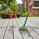 Oates Deck Scrub & Handle