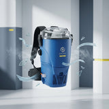 Pacvac Velo Corded Backpack Vacuum — Lightweight Commercial HEPA