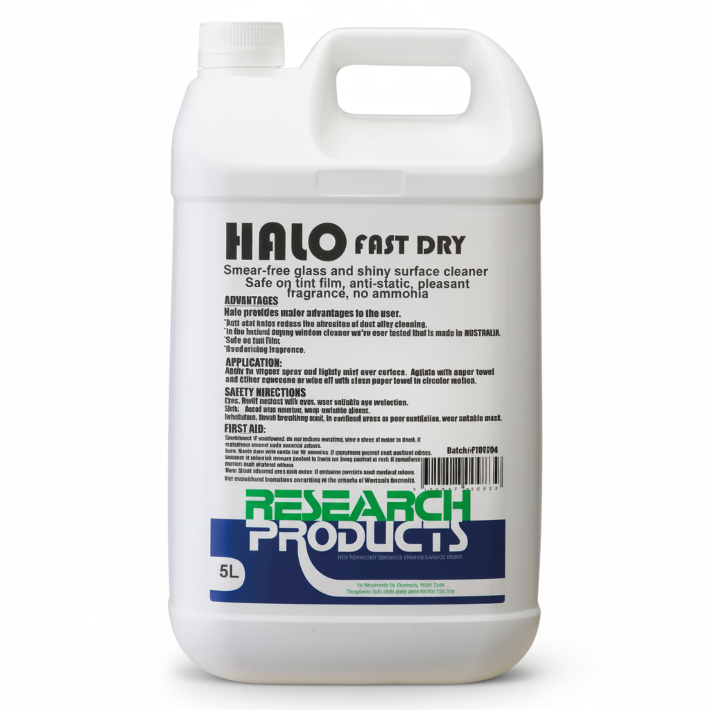 Oates Glass Cleaner Halo — 5L