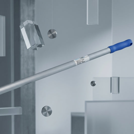Cleanmax Aluminium Handle Contractor Blue — 25mm x 1.5m