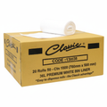 Classic Bin Liners — White, 36L, Carton of 1000 Rolls