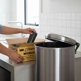 Classic Bin Liners — Black, 36L, Carton of 1000 Rolls