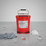 Cleanmax Mop Wringer Bucket Contractor Red — 16L