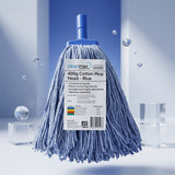 Cleanmax Cotton Mop Head Contractor Blue — 400g