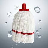 Puregiene Round Microfibre Mop — Red, 350g