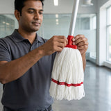 Puregiene Round Microfibre Mop — Red, 350g