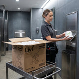 Livi Everyday Toilet Tissue — 2-Ply, 400 Sheets, Carton of 48