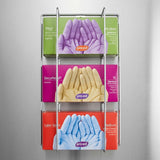 Wire Disposable Glove Dispenser — Triple