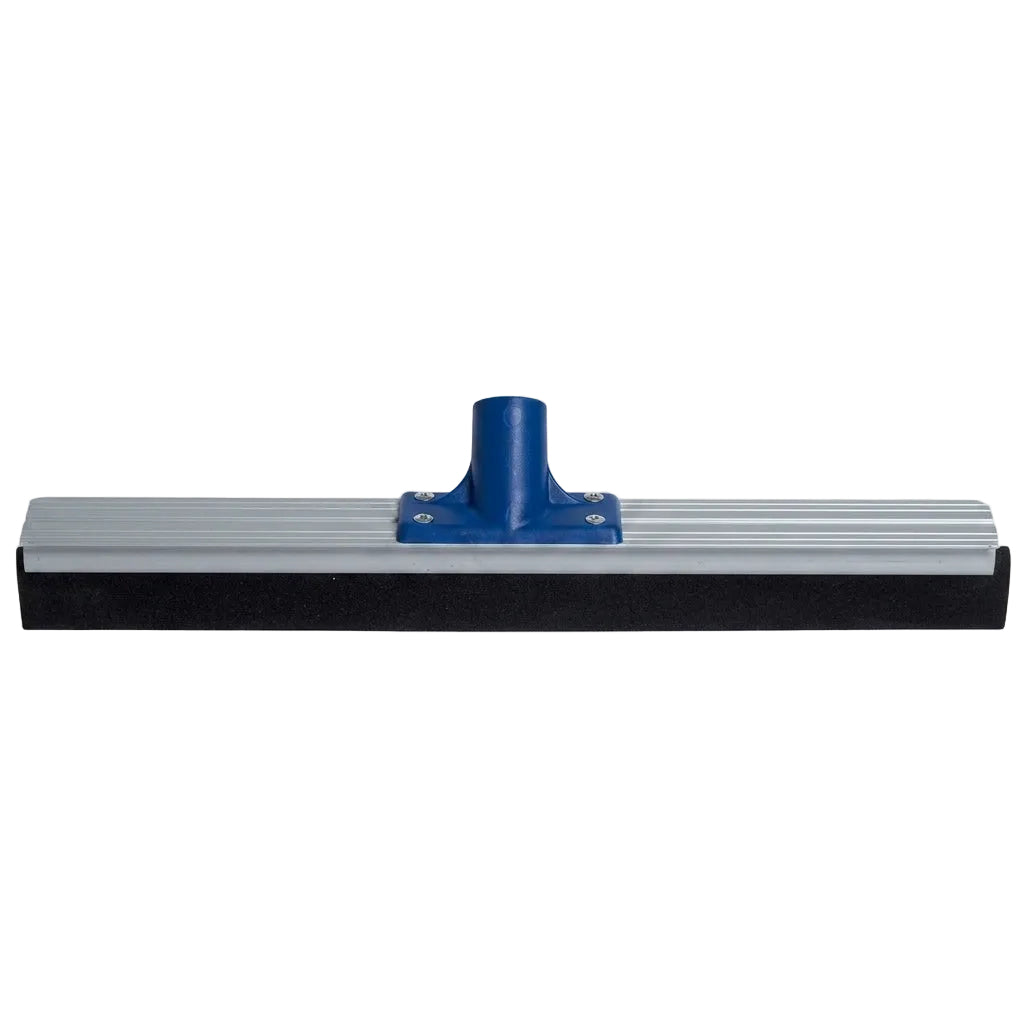 Oates Aluminium Floor Squeegee — Neoprene Rubber, Blue, 450mm