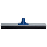 Oates Aluminium Floor Squeegee — Neoprene Rubber, Blue, 450mm