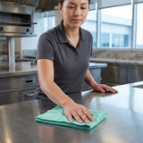 Cleanmax Microfibre Cloth Premium Green