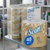 Scott Toilet Paper 5741 — 2 Ply, 400 Sheet, 48 Pack