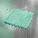 Cleanmax Microfibre Cloth Premium Green