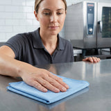 Cleanmax Glass Microfibre Cloth Blue