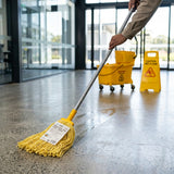 Cleanmax Cotton Mop Head Contractor Yellow — 400g