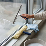 CleanMax Contractor Window Cleaning Kit — Includes Squeegee, T-Bar & Glass Microfibre Cloth