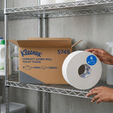 Kleenex Jumbo Toilet Tissue Compact — 5749, 2-Ply, 300m, Carton of 6