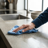 Cleanmax Glass Microfibre Cloth Blue