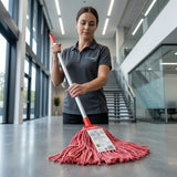 Cleanmax Cotton Mop Head Contractor Red — 400g