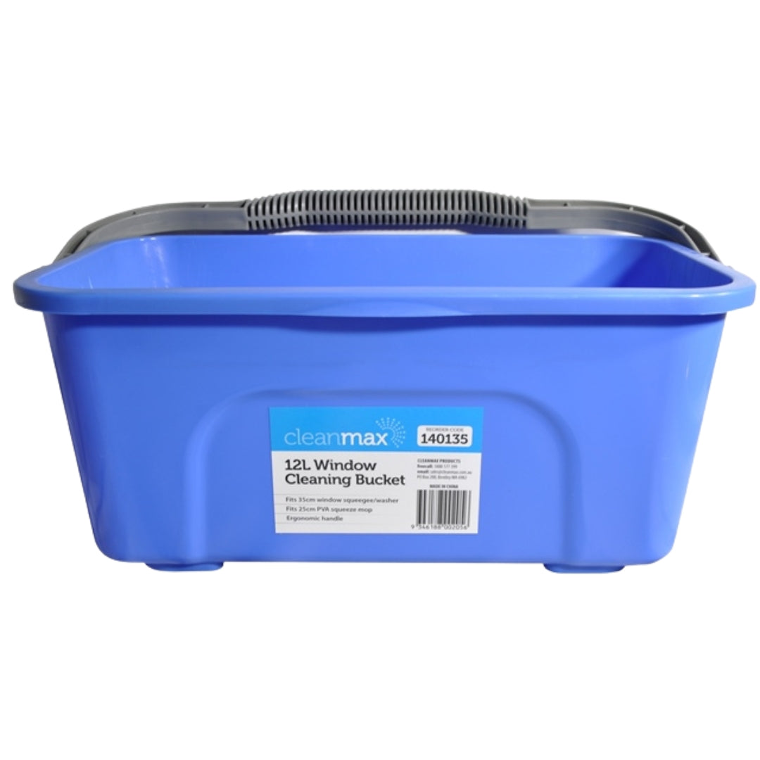 Cleanmax Window Cleaning Bucket 12L Each