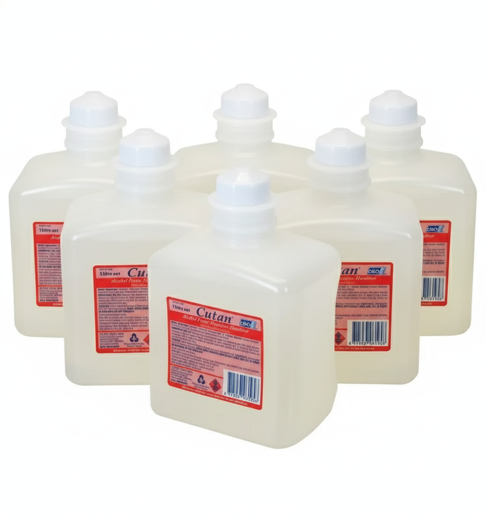 Deb Alcohol Foam Sanitiser Cutan 1L Carton 6
