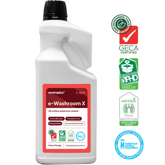 Enviroplus Concentrated Washroom Cleaner e-Washroom X 1L Each